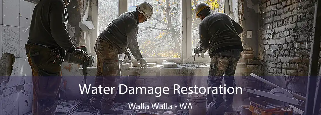 Water Damage Restoration Walla Walla - WA