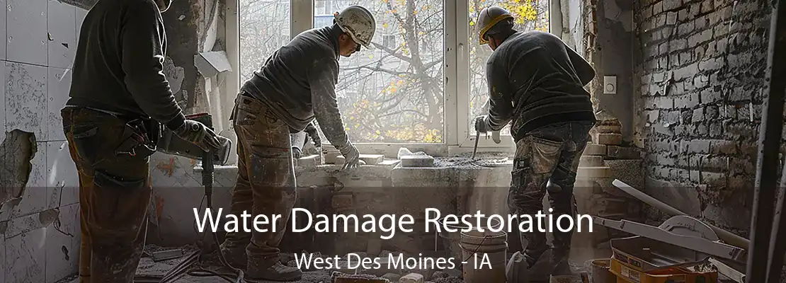 Water Damage Restoration West Des Moines - IA