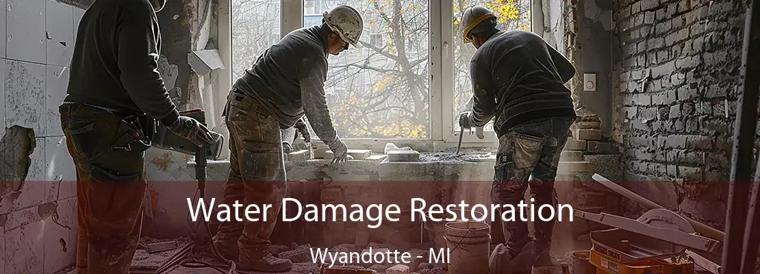 Water Damage Restoration Wyandotte - MI