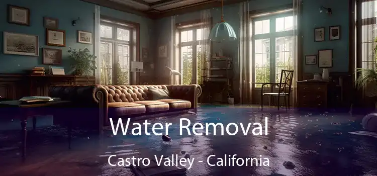 Water Removal Castro Valley - California