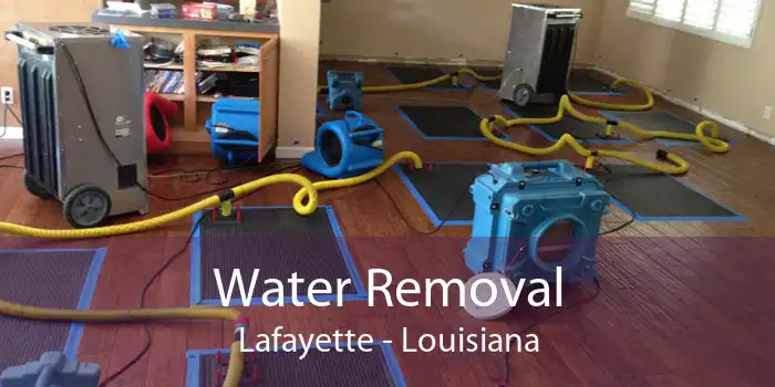 Water Removal Lafayette - Louisiana